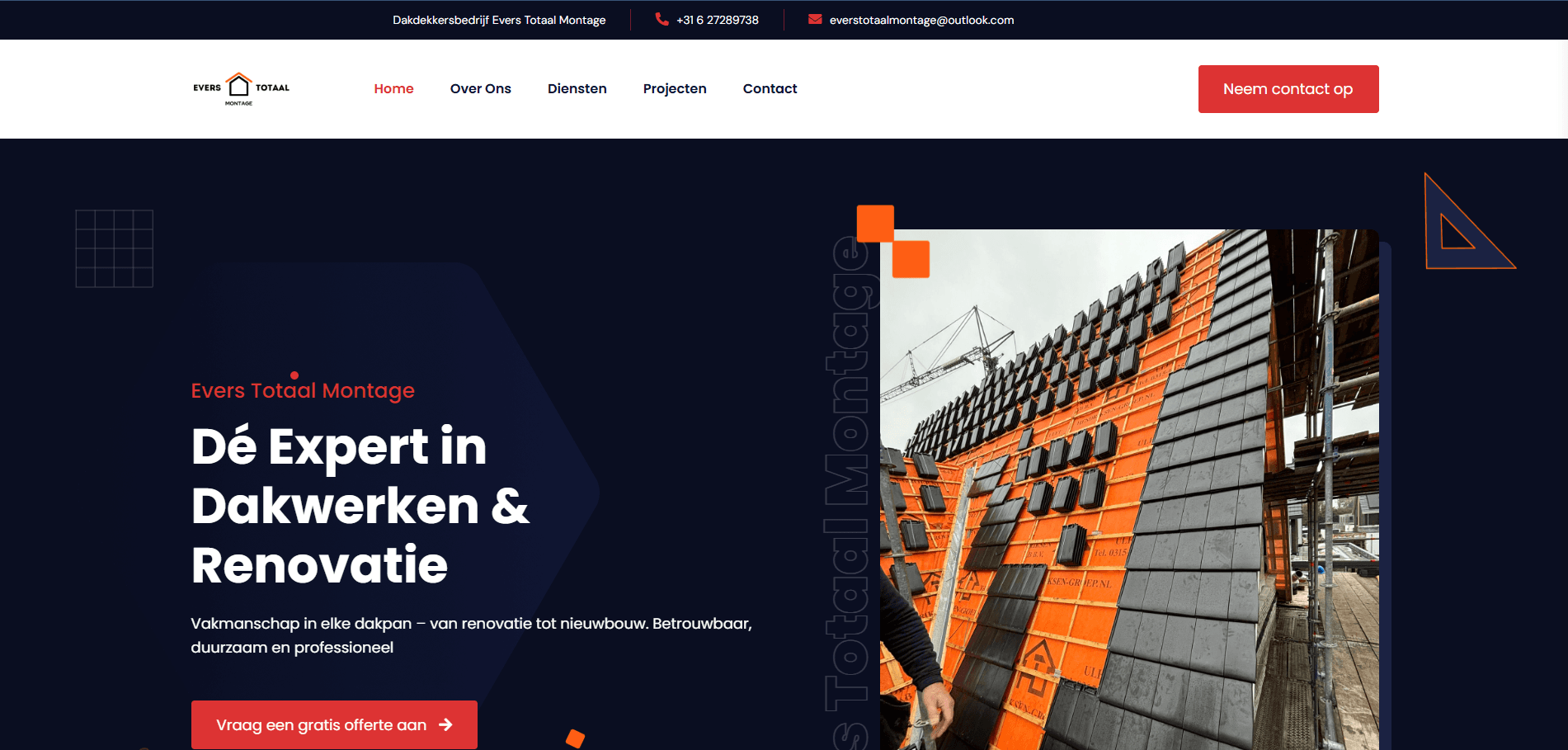 Dakdekkersbedrijf Everst Totaalmontage